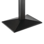 Bolero rechteckiger Tischfuß Gusseisen 72,9cm hoch – Bild 3