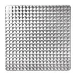 Bolero quadratischer Bistrotisch Edelstahl 1 Bein 70cm – Bild 3