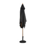 Bolero quadratischer Sonnenschirm schwarz 2,5m – Bild 2