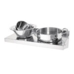 Vogue Edelstahl-Wandregal 60cm – Bild 7