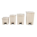 Rubbermaid Step On Pedaleimer beige 68L – Bild 3