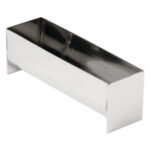 Vogue Edelstahl Terrinenform 13,5 x 3,5 x 4,5cm – Bild 2
