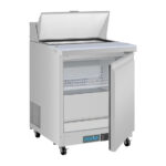 Polar U-Serie Premium Einzeltür Mega Top Prep Thekenkühlschrank 154 Liter – Bild 3