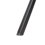 Bolero quadratischer Bistrotisch in schlankem Design Stahl schwarz 70cm – Bild 5