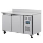 Polar U-Serie Doppel-Tür Thekenkühlschrank mit Aufkantung 282Ltr – Bild 9