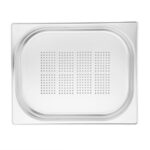 Vogue GN-Behälter Edelstahl 4cm GN1/2 gelocht – Bild 7