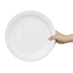 Olympia Athena runde Teller mit schmalem Rand 28,4cm (6 Stück) – Bild 5