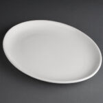 Olympia Athena ovale Coupeteller 25,4cm (12 Stück) – Bild 5