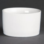 Olympia Whiteware Moderne Auflaufförmchen 8cm (12 Stück) – Bild 3