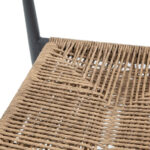 Bolero Eden PE Twist Rattan Outdoor Armlehnstuhl Natur (4 Stück) – Bild 4