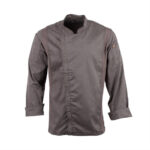Chef Works Hartford Leichter L/S Zipper Mantel Graphit Größe S – Bild 10