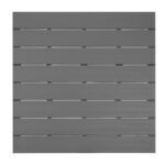 Bolero Valletta Grau Geschlitzter Outdoor Tisch 780mm – Bild 6