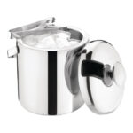 Eiseimer mit Deckel und Zange 1,23L – Bild 6