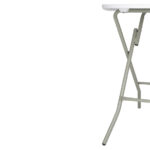 Bolero runder Klapptisch weiß 60cm Durchmesser, 73,5cm hoch – Bild 4