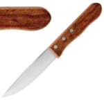 Olympia Jumbo Steakmesser mit Holzgriff 12,5cm (12 Stück) – Bild 2
