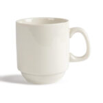 Olympia Ivory stapelbare Henkelbecher 28,4cl (12 Stück) – Bild 2