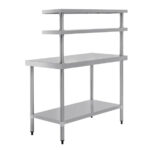 Vogue Arbeitstisch mit Regalboden und Wandregal 120cm – Bild 6