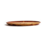 Olympia Canvas runder Teller mit schmalem Rand siena-rost 26,5cm (6 Stück) – Bild 7