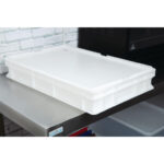 Cambro Pizzateigkistendeckel aus Polyethylen 60x40x2cm – Bild 2