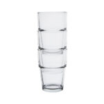 Olympia Stapelbarer Härtglasbecher 200ml (12 Stück) – Bild 7