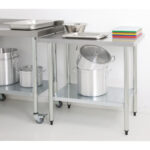 Vogue Arbeitstisch mit Regalboden 120 x 70cm – Bild 10
