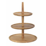 Olympia Akazie 3-stufiger Stand 305(Ø) x 395(H)mm – Bild 2