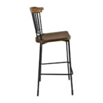 Bolero Scandi Hohe Hocker Schwarz 2er-Pack (2 Stück) – Bild 2