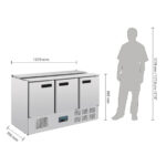 Polar Serie G gekühlte Saladette 368 Liter – Bild 4