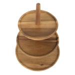 Olympia Akazie 3-stufiger Stand 305(Ø) x 395(H)mm – Bild 4