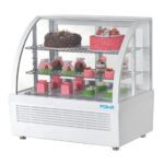 Polar C-Serie Theken-Display-Kühlschrank Weiß 100Ltr – Bild 5