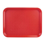 Olympia Kristallon Fast-Food-Tablett rot 41,5 x 30,5cm – Bild 2