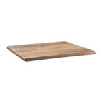 Topalit Classic Line Rechteckige Tischplatte Atacama Kirsche 1100 x 700mm