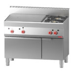 Gastro M Gasherd mit Glühplatte und Ofen 65/110 TPFG – Bild 2