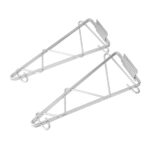 Vogue Gitterwandregal mit Halterungen 122cm breit – Bild 5