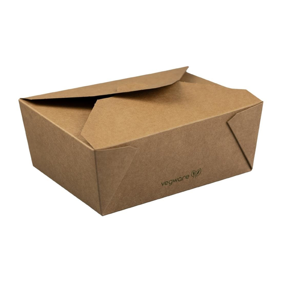 download_5ekj-2v.jpg Vegware kompostierbare Menüboxen aus Pappe 1800 ml (180 Stück) – Bild 1