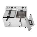 Buffalo Doppel-Induktionsfritteuse 2x 3000W – Bild 9