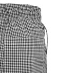 Chef Works Unisex Kochhose Easyfit schwarz weiß kleinkariert XS – Bild 6