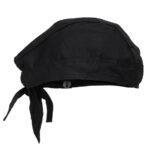 Chef Works Headwrap Schwarz – Bild 2