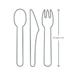 Vegware Kompostierbare Papiermesser (1000 Stück) – Bild 3