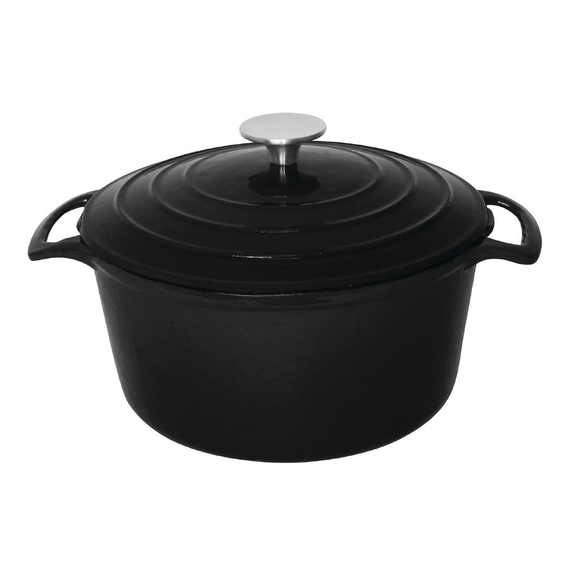 download_5m2l-tt.jpg Vogue runder Schmortopf schwarz groß – Bild 1