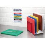Hygiplas LDPE Schneidebrett braun 30,5x22,9x1,2cm