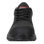 Slipbuster Recycelte Mikrofaser Turnschuhe Mattes Schwarz 38 – Bild 3