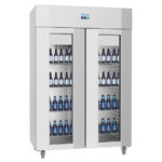Polar U-Serie Energieeffizienter Doppeltüriger Kühlvitrinenschrank