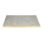 Bolero rechteckige Tischplatte im Chevron-Design, 1100 mm x 700 mm – Bild 2