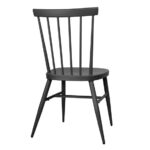 Bolero Windsor Aluminium-Stühle, Schwarz, 4 Stück – Bild 3