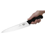 Victorinox Fibrox Officemesser Wellenschliff 22cm – Bild 5