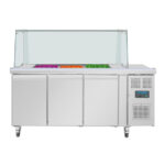 Polar U-Serie Premium Dreitürige Saladette Thekenkühlschrank Polar U-Serie – Bild 6
