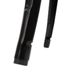 Bolero Bistro Bartisch mit Holzplatte schwarz – Bild 8