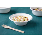Fiesta Kompostierbare Bagasse-Schalen Rund 285ml (50 Stück) – Bild 5