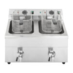 Buffalo Doppel-Induktionsfritteuse 2x 3000W – Bild 7